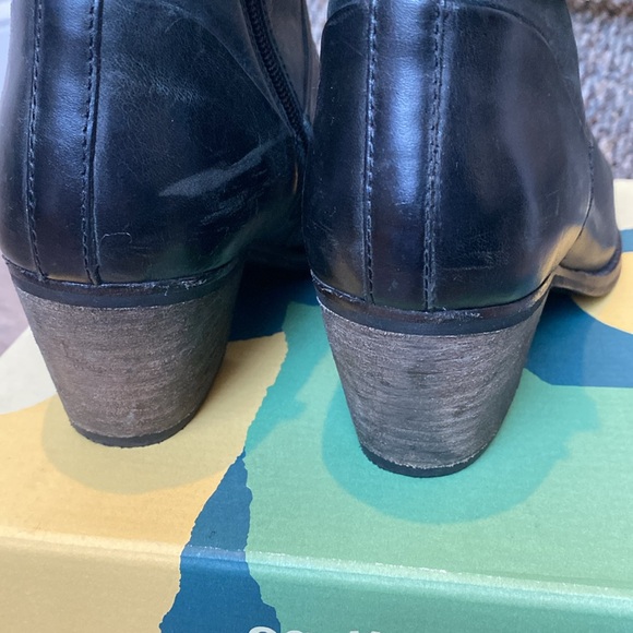 earth West Riverton Boot, Black, Size 9W - Picture 8 of 8